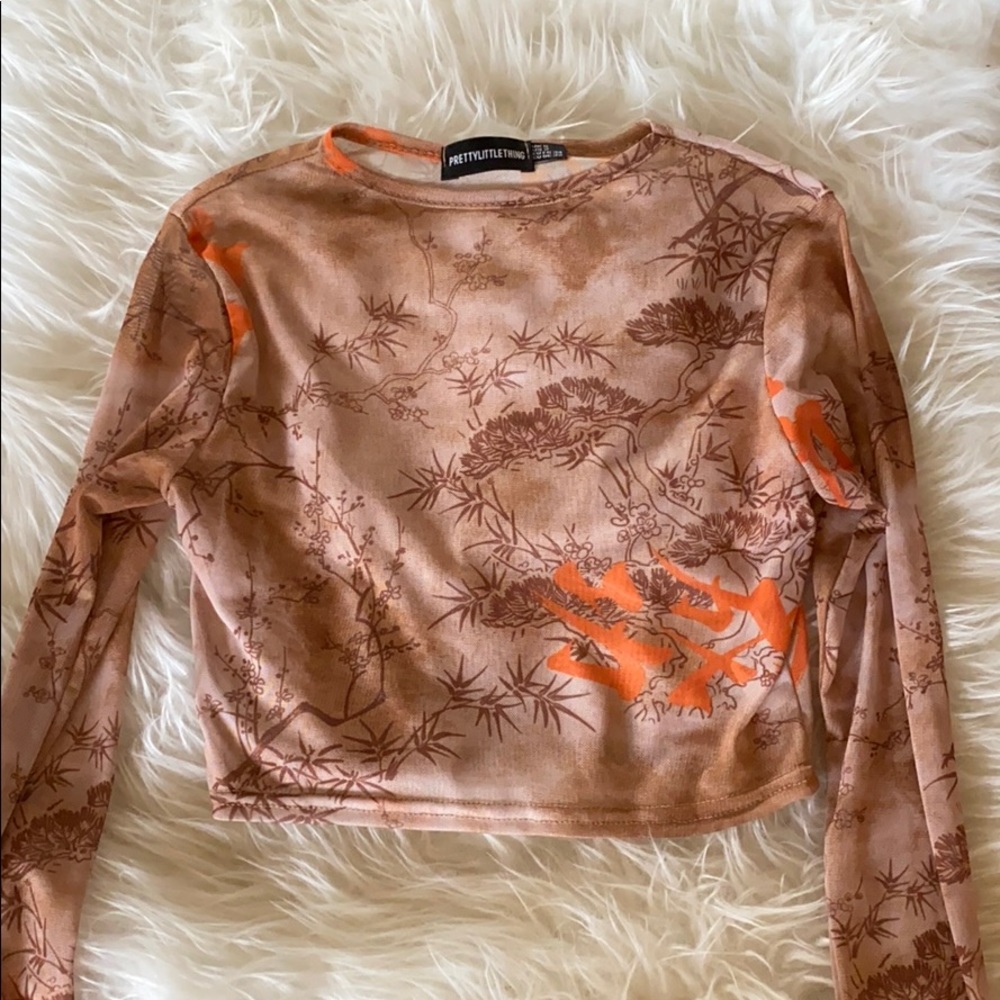Pretty little thing crop top